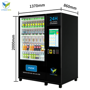 VFresh Meilleur Prix Produit Arrivée Intelligent Combo Crochet Ressort pour Business Snack Boissons Distributeur Automatique - Product Image 4