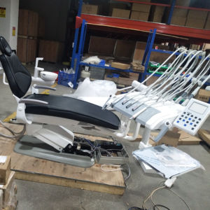 Versão melhorada para canhoto americano tipo 9 lembranças cadeira de dentista conjunto completo - Product Image 4