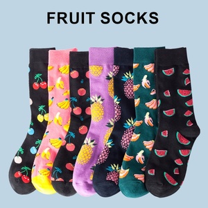 Chaussettes <span class=keywords><strong>de</strong></span> sport en coton personnalisées avec logo, design original, colorées, amusantes, à motifs alimentaires, fantaisie, graphiques, longues, originales, cadeaux uniques - Product Image 2