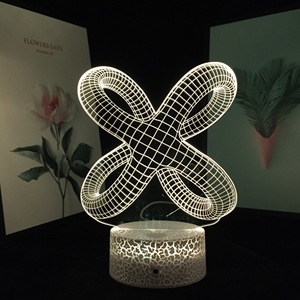 3D LED <strong>Nightlight</strong> Square Paper Cut Shadow Box Kids Room Decor Manga Lightbox for Bedroom Factory Offer Dropship - Product Image 6