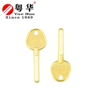 OEM ODM precio barato de Casa clave en blanco Chapado en níquel latón Color oro clave en blanco para cerrajero - Product Image 3