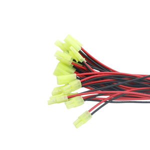 Mini-câble de connexion EL4.5 mâle et femelle, bornes enfichables, espacement 4,5 mm, 2P, vert, pour batterie et capteur - Product Image 4