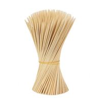 Vente en gros de brochettes jetables personnalisées en bambou, grandes, 100 brochettes Teppo en bambou pour barbecue