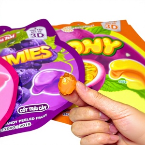 OEM ODM ฮาลาล ลูกอมเยลลี่ผลไม้แบบลอกเปลือกได้ 150 กรัม เนื้อนุ่ม เคี้ยวเพลิน อร่อยจนหยุดไม่ได้ รสผลไม้รวม รับผลิตแบรนด์ส่วนตัว - Product Image 1