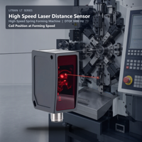 Capteur de déplacement laser ODS10 DTOF 1000Hz IP65 sans contact pour machine de formage de ressorts à grande vitesse, détection de position de bobine, service OEM ODM