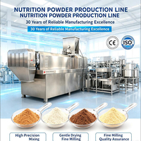 Machine automatique de fabrication de poudre nutritionnelle pour bébés, ligne de production de porridge instantané, équipement alimentaire industriel