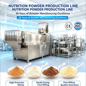 Machine automatique de fabrication de poudre nutritionnelle pour bébés, ligne de production de porridge instantané, équipement alimentaire industriel - Product Image 1