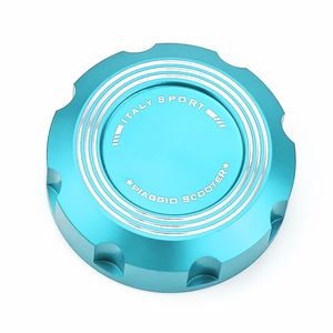 ถังน้ำมันเชื้อเพลิงรถจักรยานยนต์ฝาครอบน้ำมันอลูมิเนียม CNC สำหรับ <span class=keywords><strong>Vespa</strong></span> GTS Sprint Primavera GTV LXV <span class=keywords><strong>PX</strong></span> 150 250 <span class=keywords><strong>300</strong></span> 125 - Product Image 4