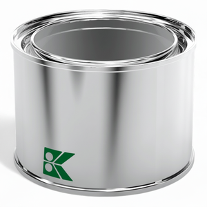 Boîte ronde en métal Kontensan, modèle L085, 99 x H67 mm, 0,5 L - Product Image 2