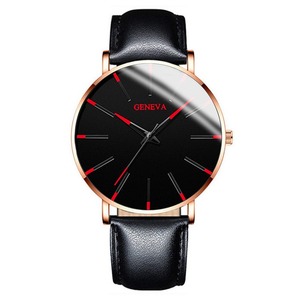 Reloj <span class=keywords><strong>de</strong></span> <span class=keywords><strong>pulsera</strong></span> <span class=keywords><strong>de</strong></span> cuarzo minimalista ultrafino para hombre, cinturón <span class=keywords><strong>de</strong></span> moda <span class=keywords><strong>de</strong></span> negocios, hebilla <span class=keywords><strong>de</strong></span> cristal, esfera <span class=keywords><strong>de</strong></span> 40mm, reloj <span class=keywords><strong>de</strong></span> cuero Masculino - Product Image 4