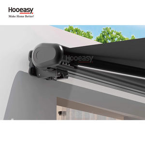 กันสาดระเบียงไฟฟ้าแบบมอเตอร์  อะลูมิเนียมแบบม้วนเก็บได้  หลังคาป้องกันฝน  แบบพับเก็บได้สำหรับระเบียงกลางแจ้ง - Product Image 4