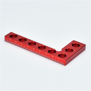Righello Quadrato in Lega di Alluminio, Calibro Metrico, Goniometro a 90 Gradi, Strumento di Misurazione per Falegnameria - Product Image 5