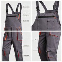 Pantalon de Travail Salopette Industrielle Neuf en Gros, Multi-Poches, Taille Élastique, Pantalon de Sécurité pour l'Industrie