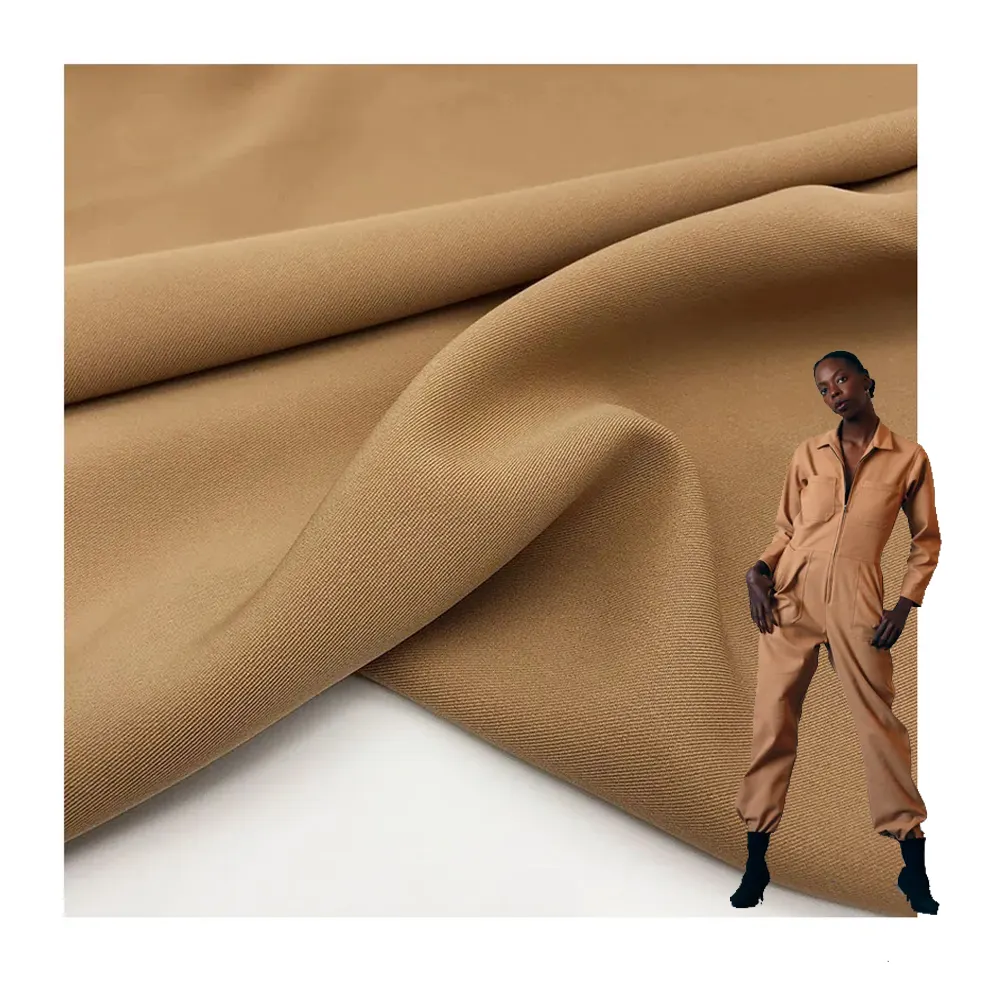 OEM ODM 65 Polyester 35 Coton Textiles Tissu de travail tissé Tissu en polyester sergé TC Tissu pour vêtements de travail en sergé 280GSM