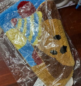 <span class=keywords><strong>Tapis</strong></span> en mousse tissé tufté personnalisé à motif dessin animé pour salle de bain, chambre, salon, salle à manger - Lavable en machine - Product Image 6