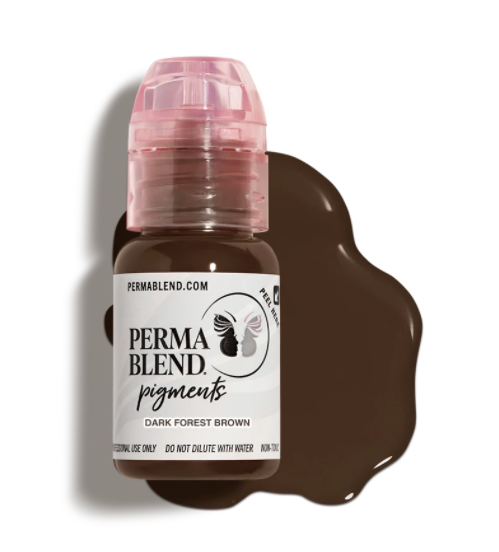 สีน้ำตาลป่าเข้ม