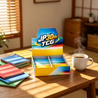 Boîte Cadeau Personnalisée 30ème Anniversaire Japon Booster Box Étui d'Emballage Cartes TCG à Collectionner Scellées Cartes de Jeu pour 14 ans et plus