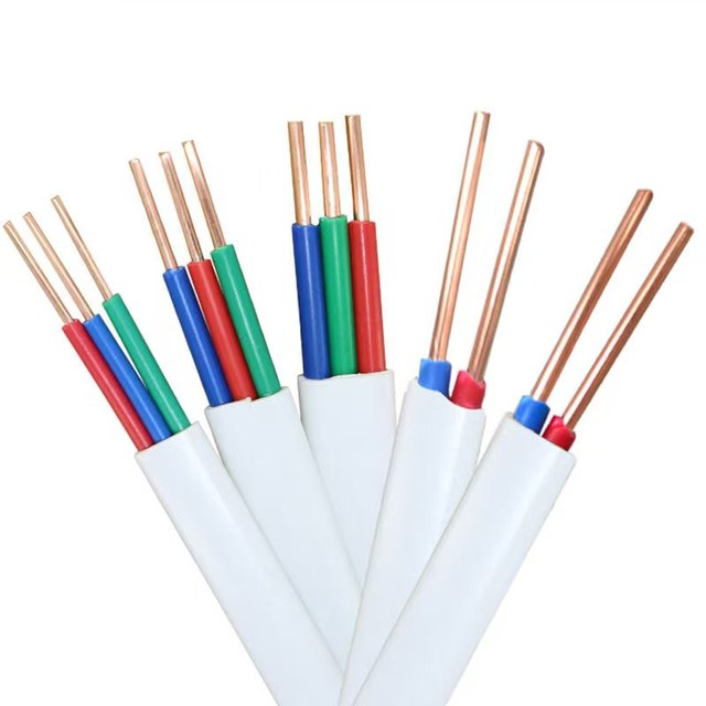 Low-loss Chinese National Standard BVVB-2*2.5/4 Mm² Two-core Flat Cable Main Power Distribution Cable for Office Buildings