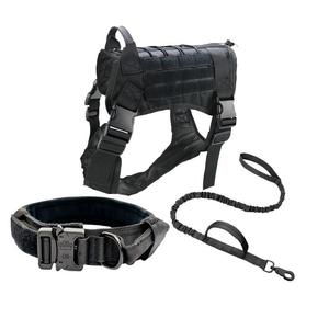 Bestseller Wasserdichtes Hunde geschirr Haustier produkte Luxus Hunde geschirr Hunde halsband und Leinen geschirr 3 PCS Set - Product Image 4