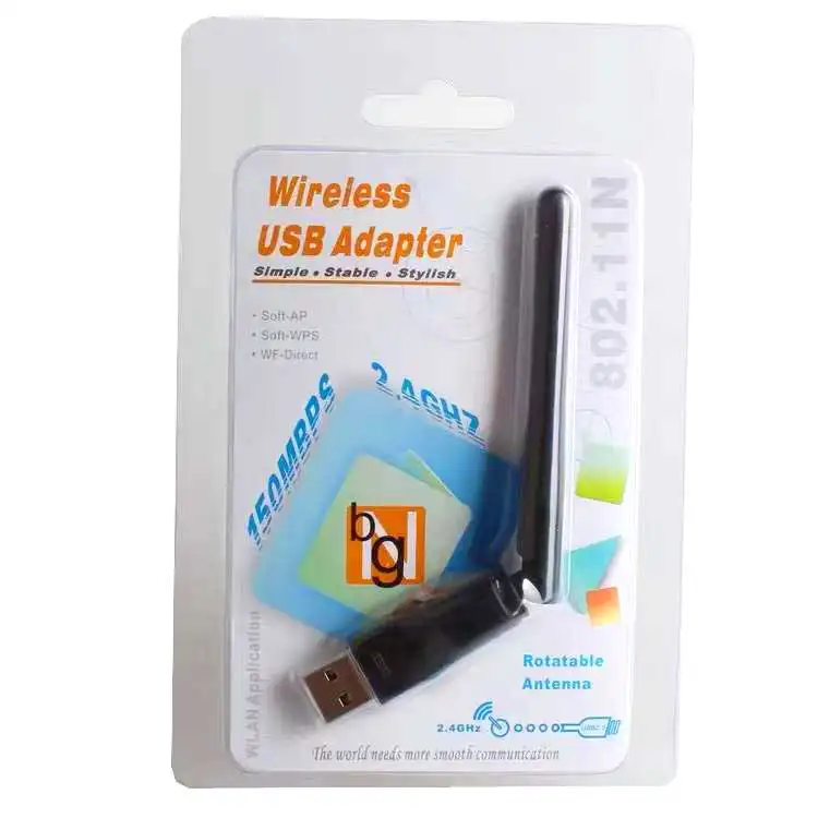 Snelle Verzending 300M Mini Usb Wifi Adapter RTL5370 Voor Pc Usb Wifi Draadloze Netwerkkaart Adapter