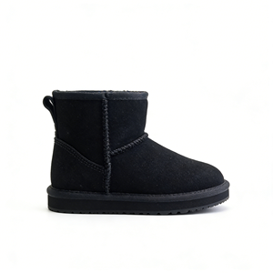 Bottes d'hiver unisexes OEM/ODM, chaudes, classiques, avec logo personnalisé, style plateforme, antidérapantes, courtes, en peluche, <span class=keywords><strong>chaussures</strong></span> plates en daim - Product Image 4