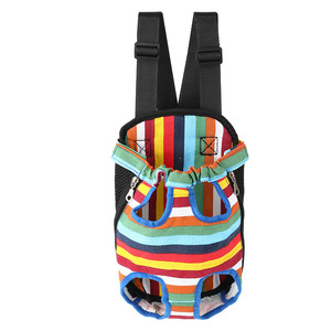 Kinghon Adjustable Various Large Pet <b>Dog</b> Backpack Carrier Outdoor Portable Mesh Chest Travel Bag Hiking Camping Pet Products - Product Image 2