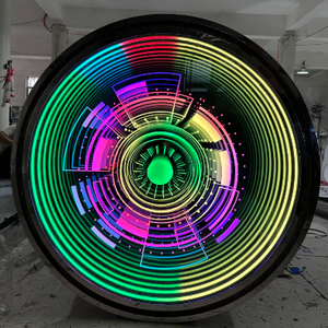 ป้ายไฟ LED อินฟินิตี้มิเรอร์ โลโก้สั่งทำได้ จอแสดงผลโฆษณา 3 มิติ สำหรับธุรกิจ - Product Image 2