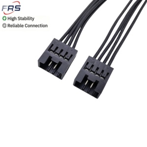 Faisceau de câbles de protection de qualité supérieure DF3 4EP vers DF3 4S L200mm 24AWG pour système de caméra de surveillance de sécurité, stabilité du signal - Product Image 1