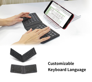 <span class=keywords><strong>Clavier</strong></span> <span class=keywords><strong>ergonomique</strong></span> pliable universel mini portable ultra-fin sans fil pour iPhone, <span class=keywords><strong>Microsoft</strong></span> <span class=keywords><strong>Surface</strong></span> Laptop - Product Image 3