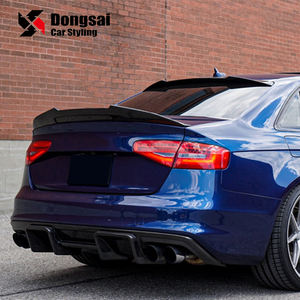<span class=keywords><strong>Becquet</strong></span> de coffre en carbone sec de Style PSM, aileron postérieur sombre, aile de canard, pour Audi A4 S4 <span class=keywords><strong>RS4</strong></span> <span class=keywords><strong>B8</strong></span> <span class=keywords><strong>B8</strong></span>.5, 2013 — 2016 - Product Image 4