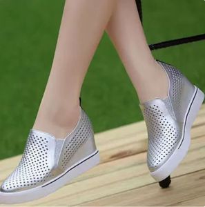 Nuovi Mocassini Primavera/Estate 2026, <span class=keywords><strong>Scarpe</strong></span> da Donna Bianche in Morbida Pelle, Casual <span class=keywords><strong>con</strong></span> Suola Spessa, Vendita all'Ingrosso - Product Image 1