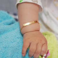 Bracelet de barre de nom personnalisable de boutique barre gravable Bracelet réglable barre creuse personnalisée