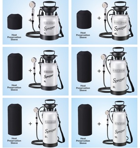 Juego de Rociadores de Ducha con 7 Modos de Rociado, Manguera Desmontable de Plástico y Capacidades Variables de 3L y 10L para Acampar, Hacer Senderismo y Bañar Mascotas - Product Image 3