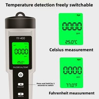 Analyseur de qualité de l'eau multiparamètres, testeur de pH et d'ORP pour eau riche en hydrogène, stylo de test d'hydrogène, détecteur de potentiel redox négatif