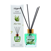 Diffuseur de parfum d'ambiance en verre 130 ml, élégant et luxueux, pour une atmosphère légère et aérienne – Meilleure vente
