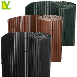 พีวีซีรั้วไม้ไผ่คู่ใบหน้าระเบียงความเป็นส่วนตัวหน้าจอ - Product Image 1