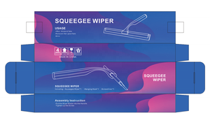 Nettoyeur de vitres de voiture En acier inoxydable, essuie-glace En caoutchouc, Raclette professionnelle Pour Les vitres - Product Image 6