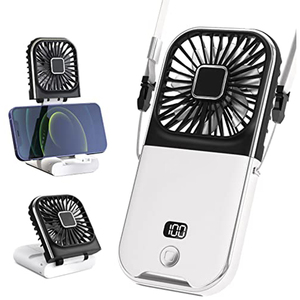 Portable Hanging Neck <b>Fan</b> Air Conditioner Rechargeable Neck <b>Fan</b> <b>Mini</b> <b>Fan</b> Portable Outdoor - Product Image 3