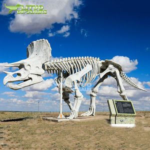 Khủng long công viên cuộc sống Kích thước Triceratops Mô Hình Bộ Xương - Product Image 2