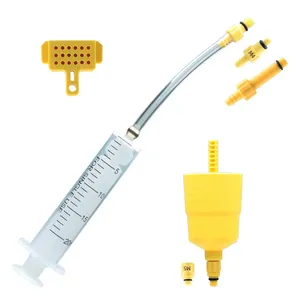<span class=keywords><strong>Kit</strong></span> de Cambio de Aceite para <span class=keywords><strong>Frenos</strong></span> de Disco Hidráulicos de Bicicleta, Juego de Herramientas de Purga Compatible con <span class=keywords><strong>Shimano</strong></span>/SRAM/Magura para Carretera/<span class=keywords><strong>MTB</strong></span> - Product Image 5