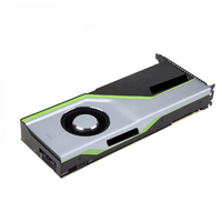 Cartes graphiques 3.0 X16 12nm, carte vidéo GPU, carte de jeu RTX 6000 pour Quadro RTX 6000 24 Go GDDR6 1440 MHz 384 bits 260 W PCIe