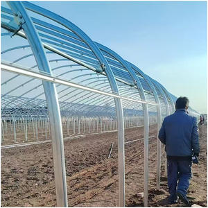 भारी शुल्क वाणिज्यिक-ग्रेड बड़े एकल-परत पे सौर कृषि ग्रीनहाउस वनस्पति खेती के लिए मजबूत पवन प्रतिरोध - Product Image 1
