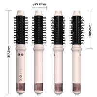 Fer à boucler rotatif automatique à brosse ronde, 3 réglages de température, LED 360° °   Cordon pivotant