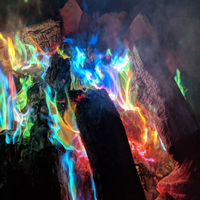 HongQiang fête Camping couleur feux astuces couleur feu de joie cheminée de noël usine magique flammes mystiques poudre de feu magique