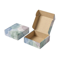 Boîtes d'emballage personnalisées en promotion : Boîte en carton ondulé pour pinceaux de maquillage, carton d'expédition cosmétique avec séparateurs, petite boîte d'expédition en papier