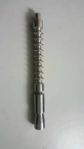 Axe en caoutchouc moulé sur mesure, composant central d'axe en acier usiné CNC de haute précision pour machines de moulage du caoutchouc - Product Image 5