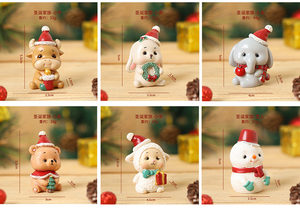 Mini Decoración <span class=keywords><strong>de</strong></span> Santa Claus para Árbol <span class=keywords><strong>de</strong></span> Navidad, Figuras <span class=keywords><strong>de</strong></span> Jardín <span class=keywords><strong>de</strong></span> Hadas, Decoración <span class=keywords><strong>de</strong></span> Paisaje Nevado, Modelo <span class=keywords><strong>de</strong></span> Adornos <span class=keywords><strong>de</strong></span> Resina, Miniatura <span class=keywords><strong>de</strong></span> Animales - Product Image 5
