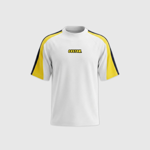 Camiseta de Manga Raglán de Algodón de Alta Calidad Personalizada, con Bloques de Color en Contraste, Estilo Streetwear, Talla Grande para Hombre - Product Image 5