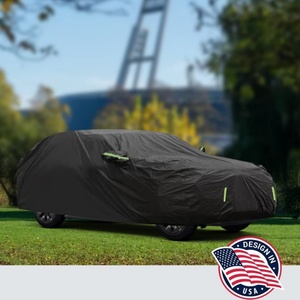 Housse de voiture imperméable pour Hyundai Tucson 2020-2024, protection contre la neige, la pluie, la <span class=keywords><strong>grêle</strong></span>, le soleil, les UV, la poussière, la neige, protection complète en extérieur et en intérieur - Product Image 2