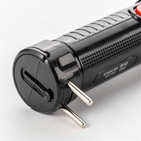 Lampe de poche portable rechargeable multifonctionnelle, lampe de poche LED d'urgence
